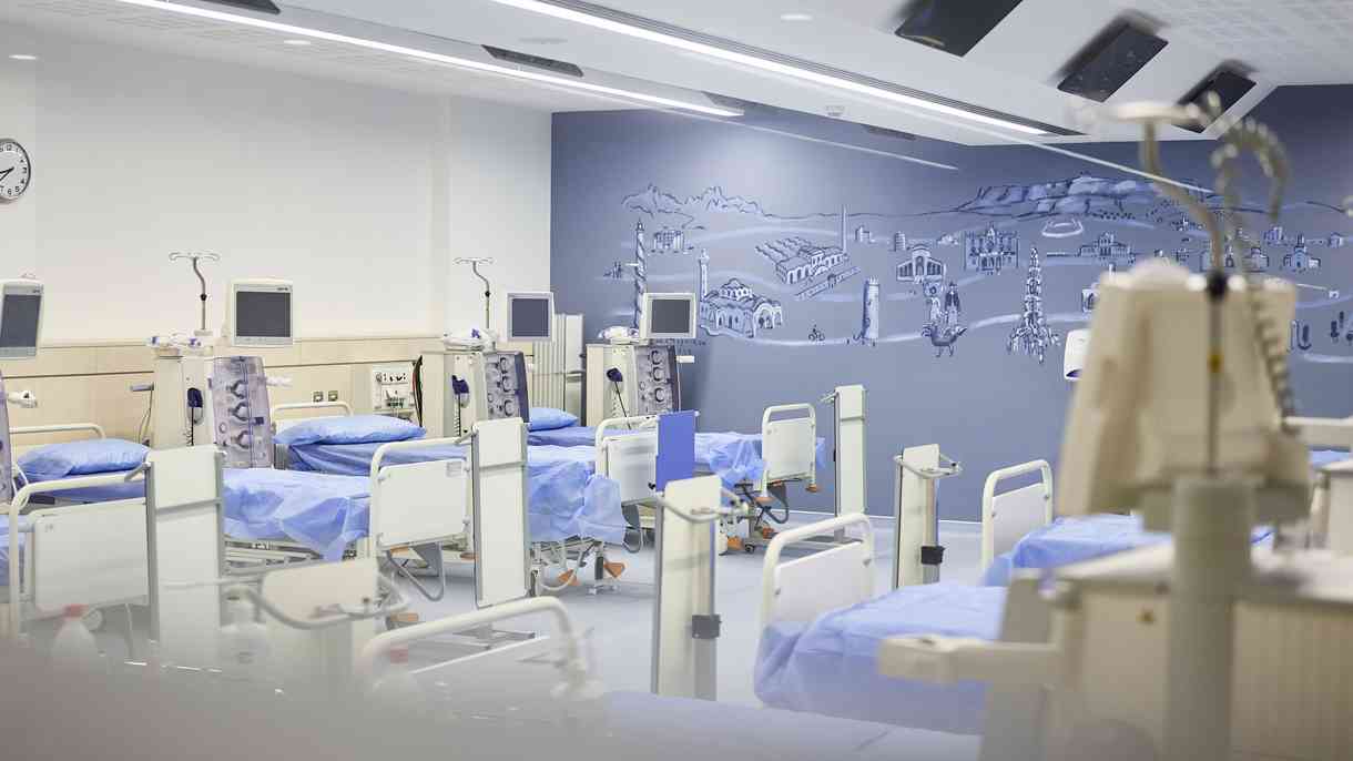 Fresenius Medical Care dialysis clinic in Terrassa, Spain