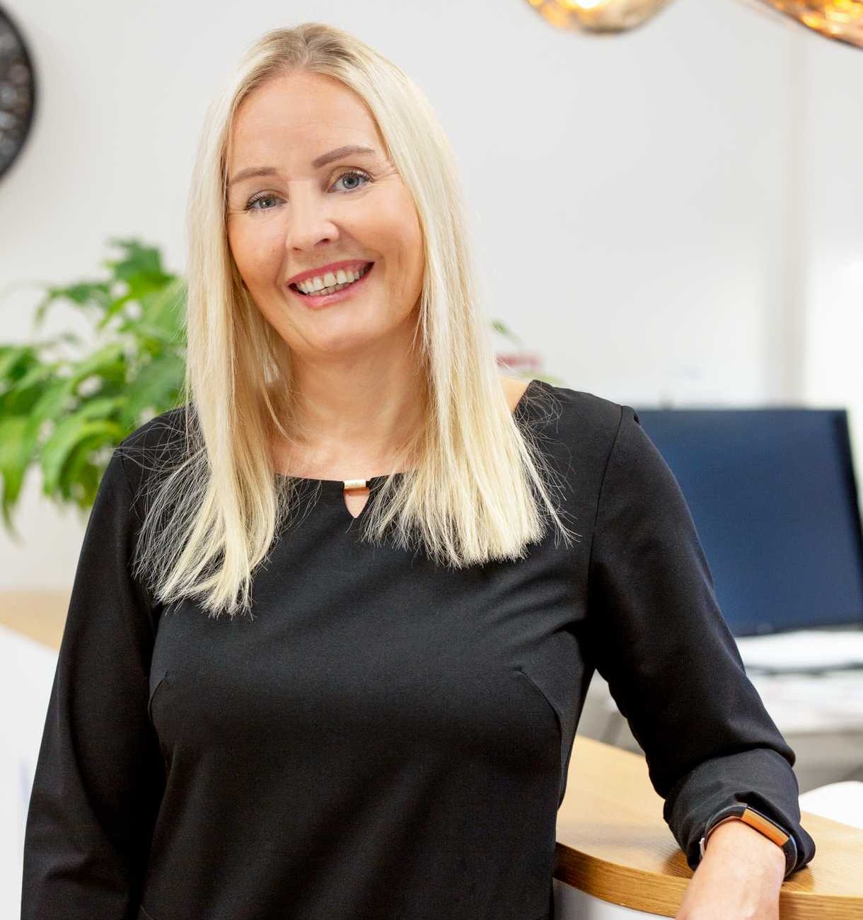 Minna Väänänen, Sales Director of Fresenius Medical Care Finland